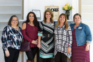 Rhonda Collins, Lacey Kimberlin, Leslie Smith, Sonya Broady and Angela Ross