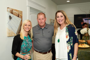 Sylinia Thompson, James Boswell and Beth Bizianes