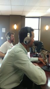 President, Shane Uttich (closest); General Manager, Drew Johnson