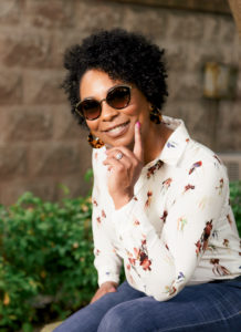 Linette Colwell is wearing Michael Kors sunglasses, $229.