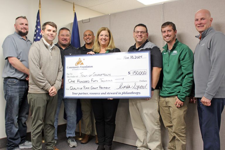 Town of Georgetown Town Council Check Presentation ---MEDIA